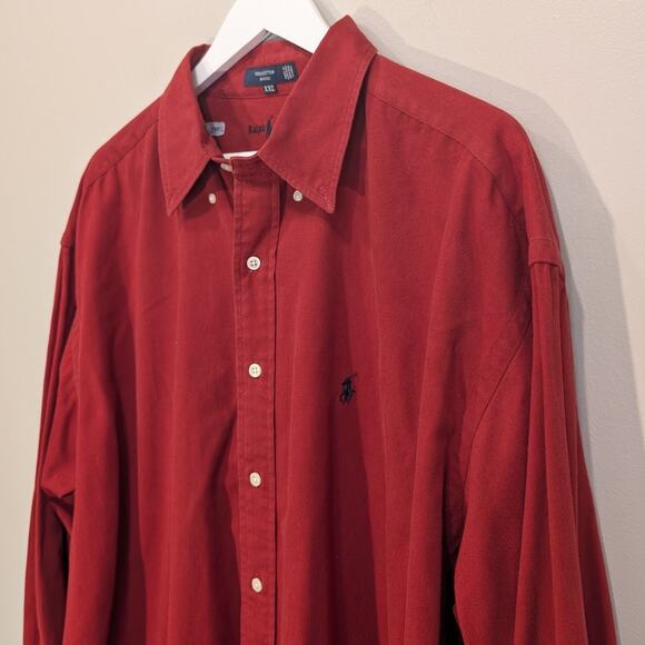 Ralph Lauren Blaire Button Down Shirt Casual Rustic Classic Layer - Size XXL - Picture 2 of 6